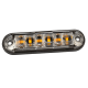 Fristom FT-205 12-24V R65 6 LED Warning Light With Flat and Curved Mounting Pads PN: FT-025